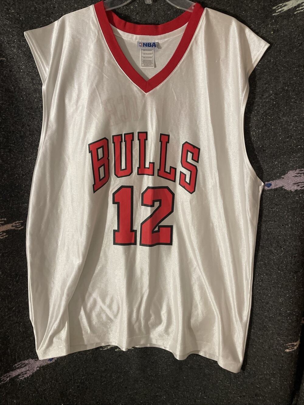 Vintage Chicago Bulls Basketball Kirk Hinrich #12 NBA Jersey Size XXL